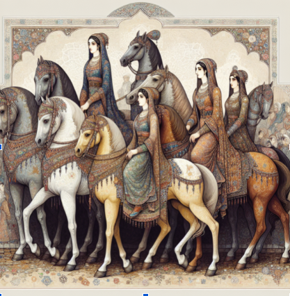 Persian miniature painting